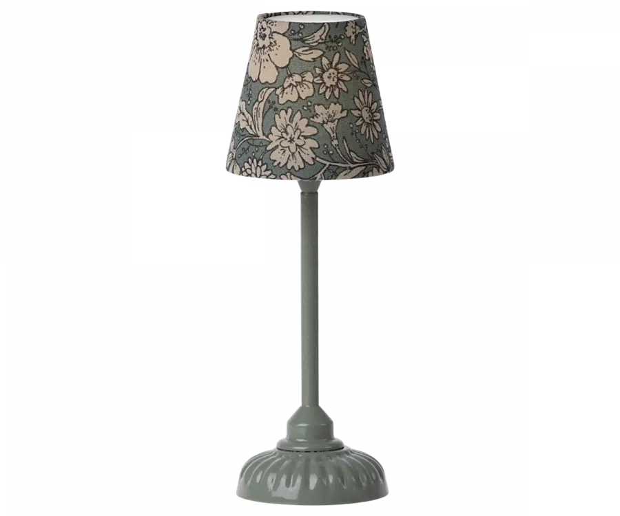 Vintage vloerlamp - Dark mint