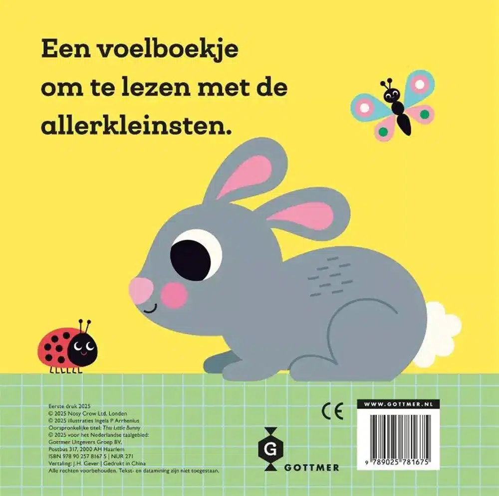 Voelboekje: Dit kleine konijntje