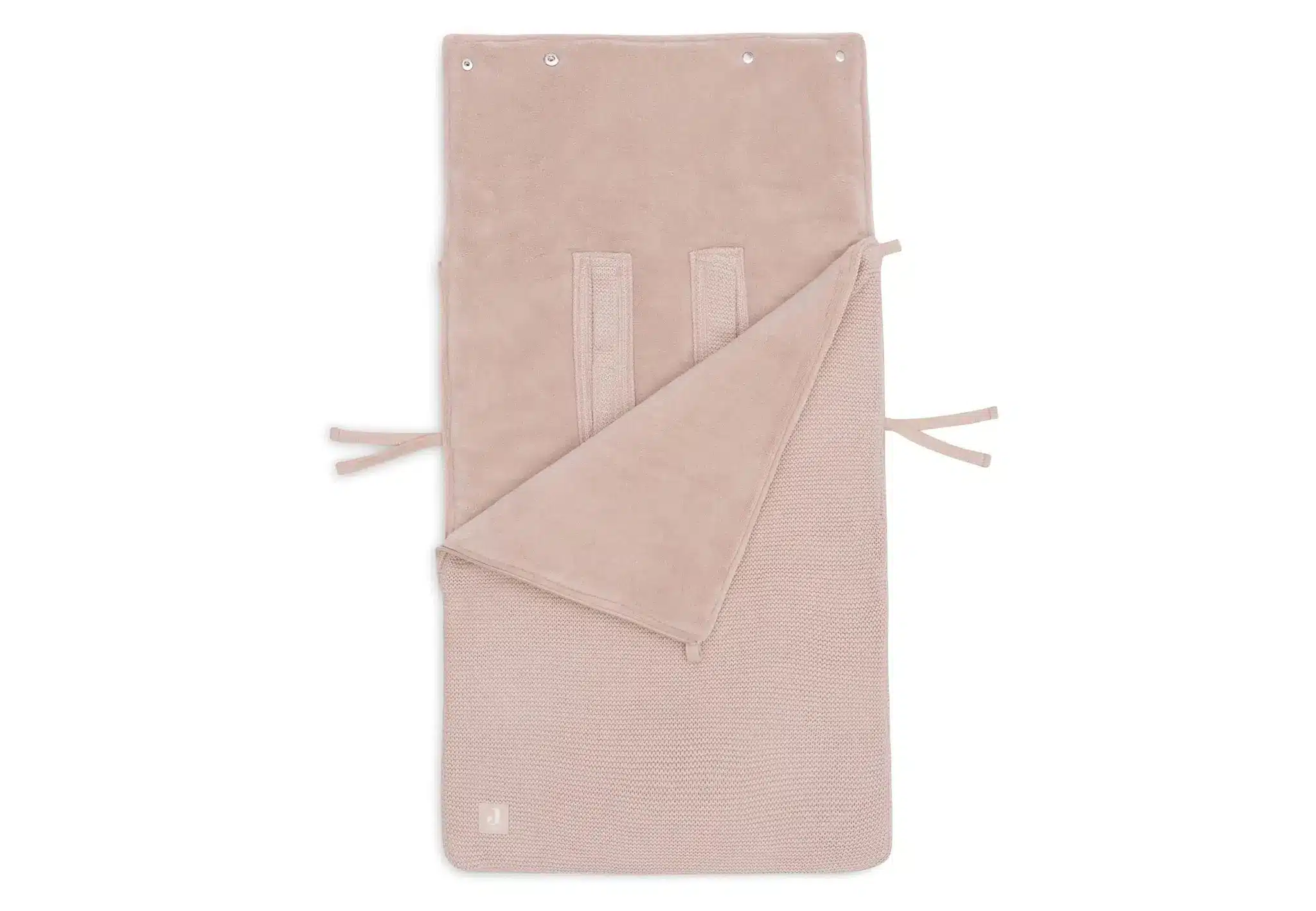 Voetenzak 0+ 3/5 punts gordel Basic Knit - Wild Rose