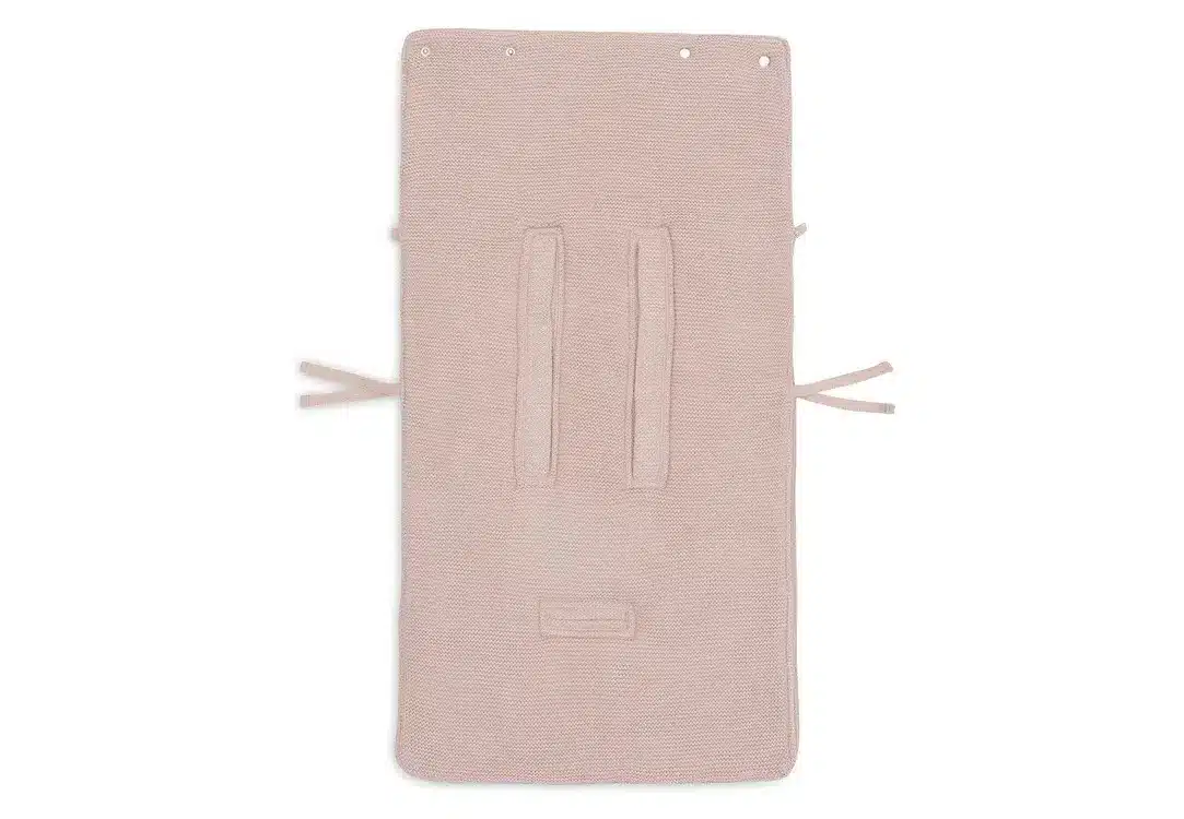 Voetenzak 0+ 3/5 punts gordel Basic Knit - Wild Rose