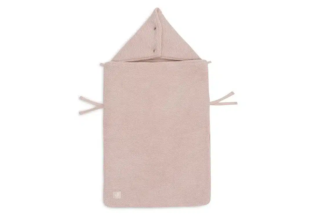Voetenzak 0+ 3/5 punts gordel Basic Knit - Wild Rose
