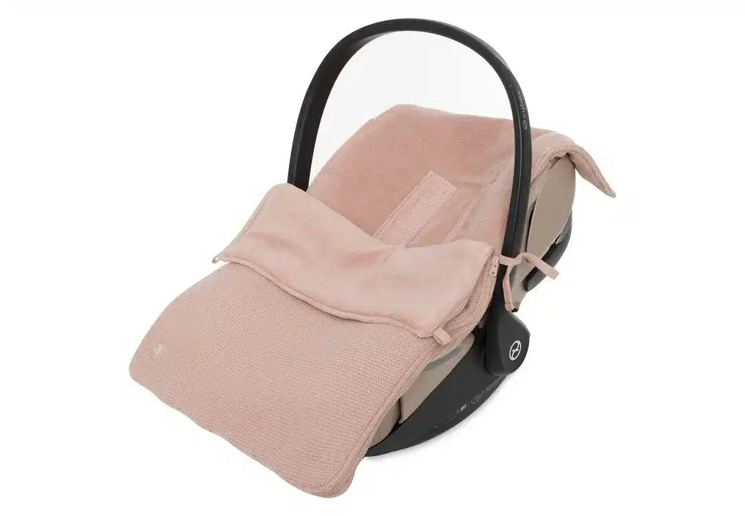 Voetenzak 0+ 3/5 punts gordel Basic Knit - Wild Rose