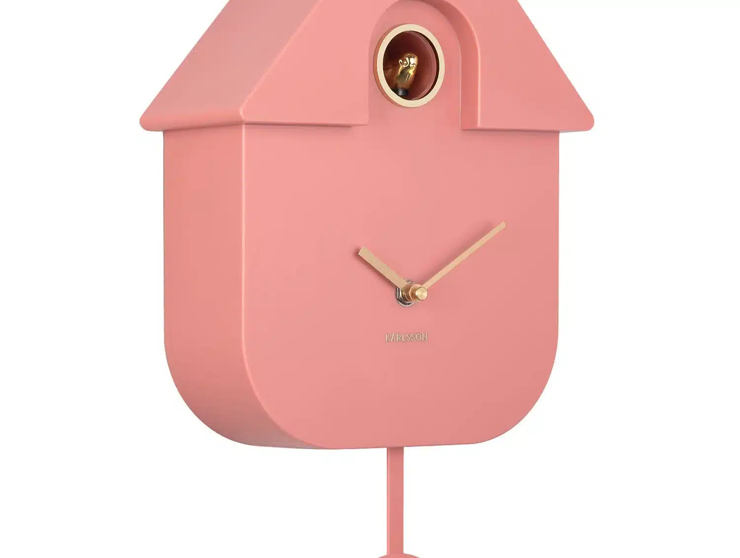 Wall Clock Modern Cuckoo Oro - Rose Tan