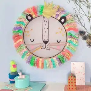 Wanddecoratie Leeuw