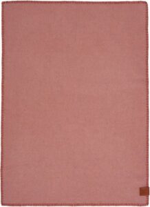 Wiegdeken Cosy pink/rust