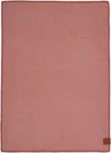 Wiegdeken Cosy pink/rust
