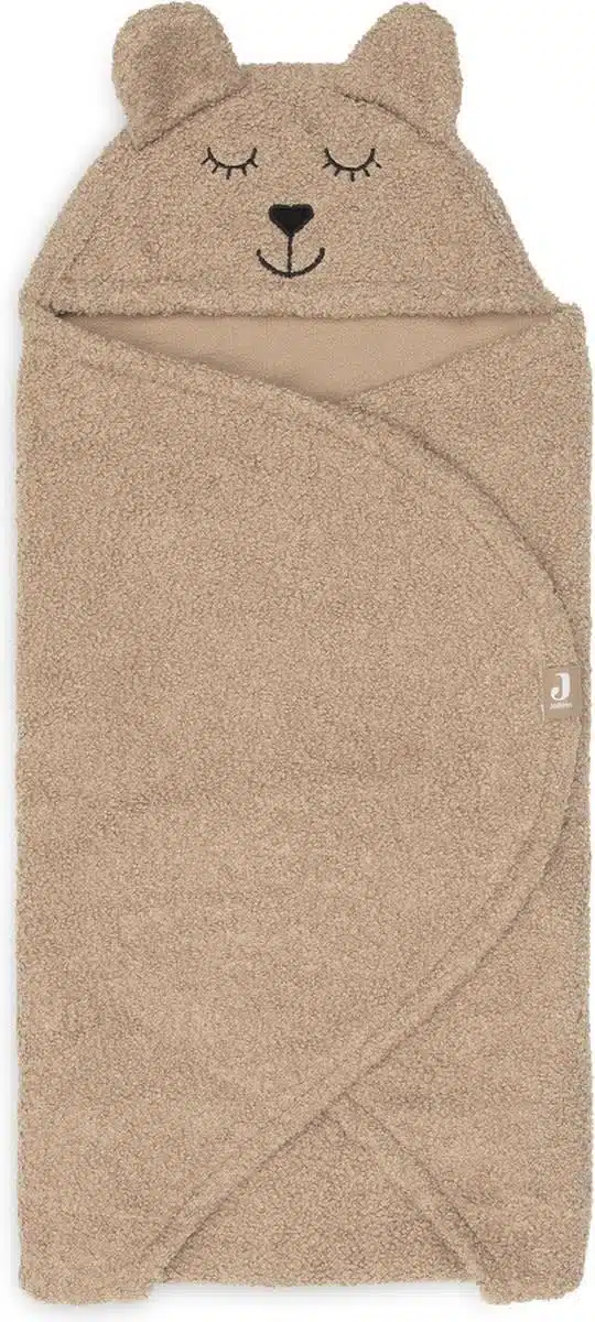 Wikkeldeken Bear Boucle - Biscuit
