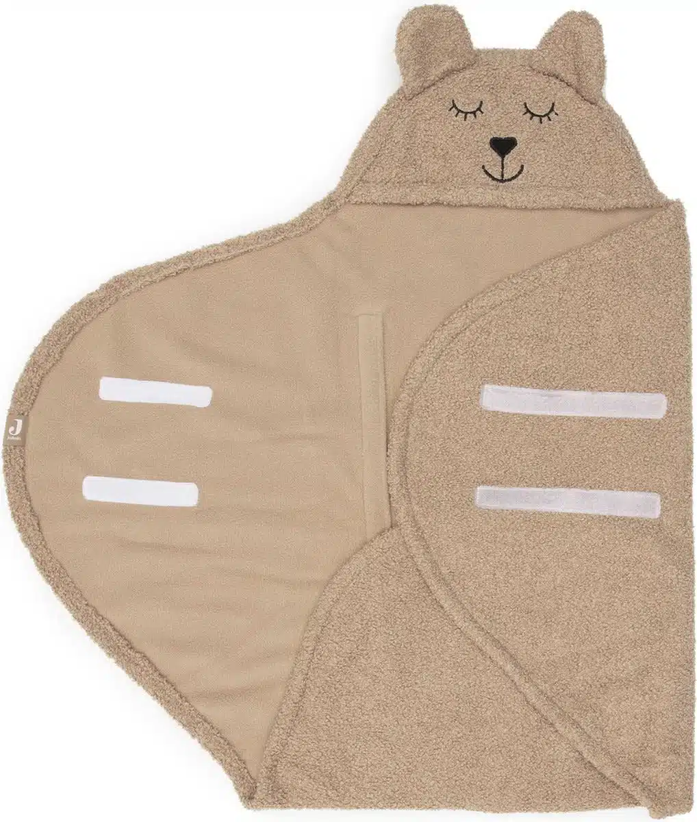 Wikkeldeken Bear Boucle - Biscuit