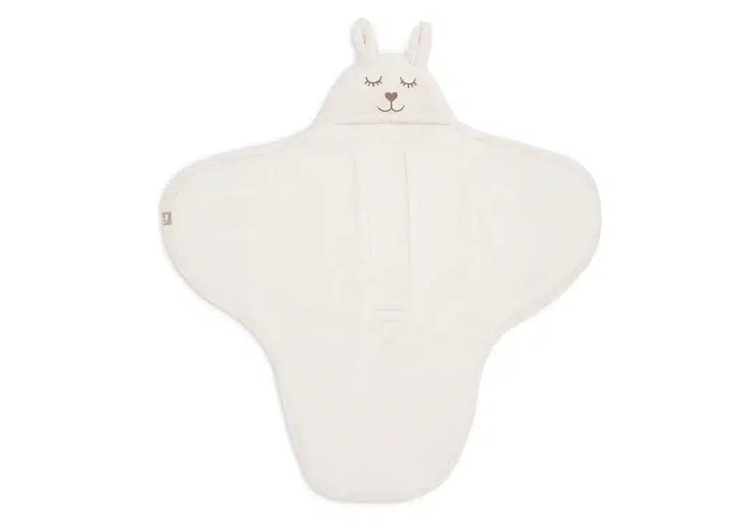Wikkeldeken Bunny Cloudy Rib - Oatmeal