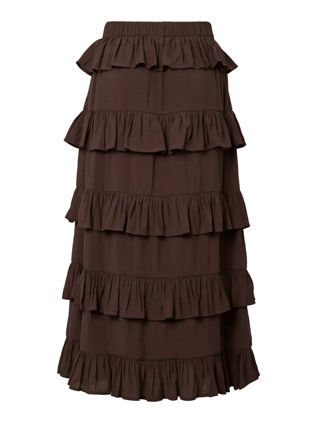 Wima Hw Ankle Skirt – Coffee Bean
