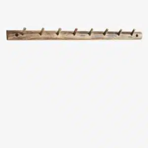 Wooden Coat Rack - Dark Natural