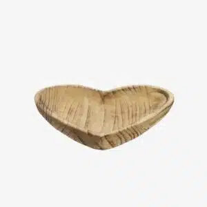 Wooden heart tray