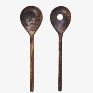 Wooden salad set