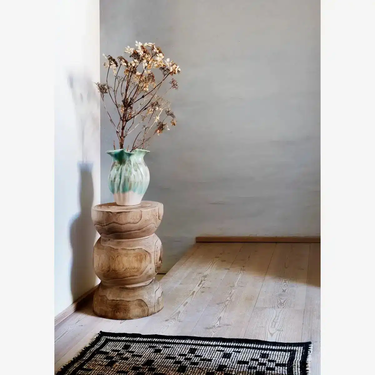 Wooden stool