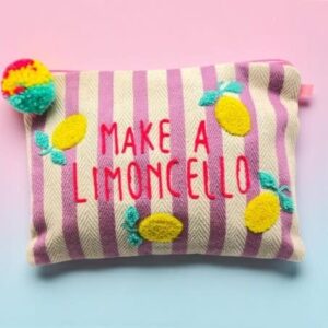 Zip pouch Limoncello