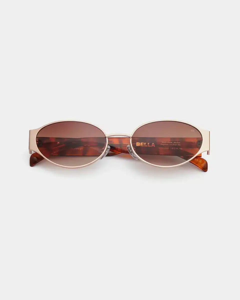 Zonnebril Bella – Rosegold Havana
