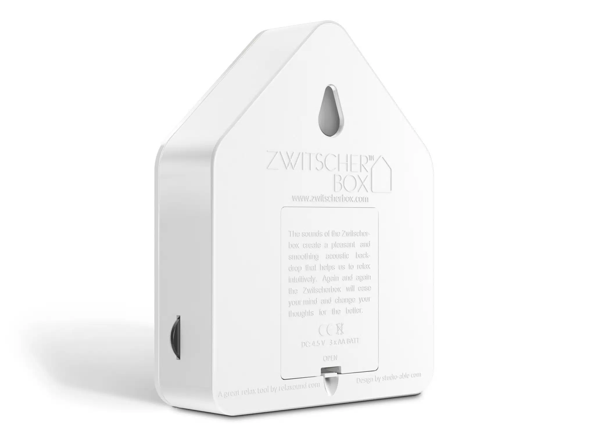 Zwitscherbox Classic – white
