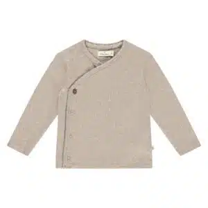 Baby T-Shirt Longsleeve - Oatmeal Melange