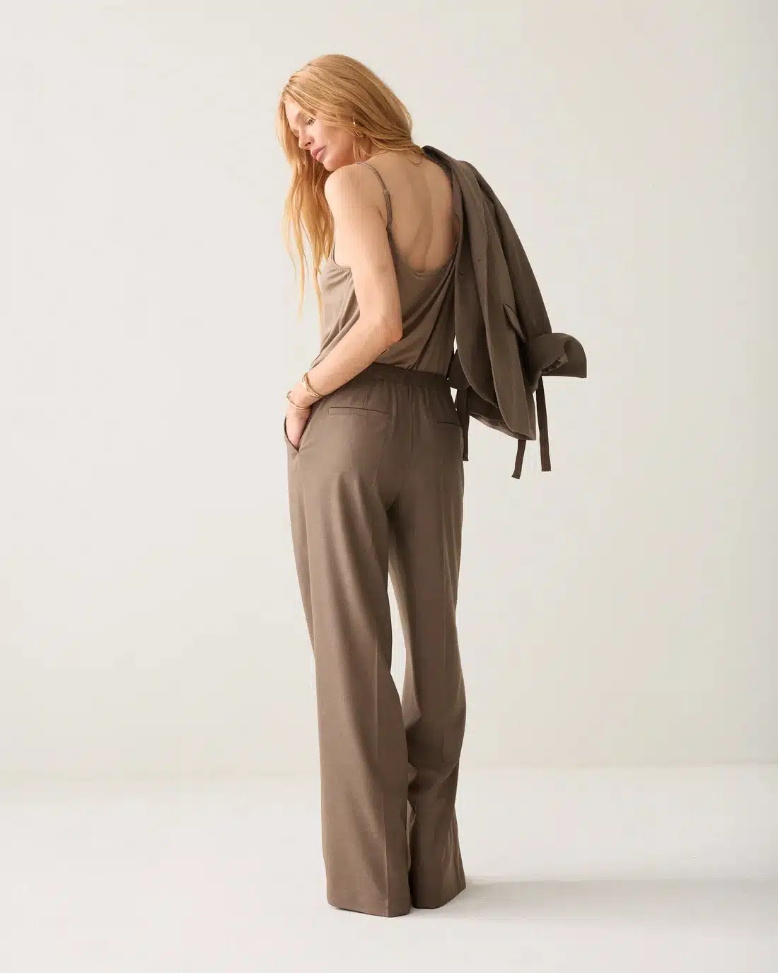 Blazer Twill melange - Taupe