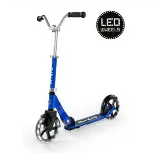Cruiser LED Blauw - kinderstep - 200mm wielen