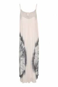Etta Dress – White w, Grey