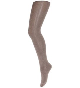 Glitter tights - Brown Sienna 60