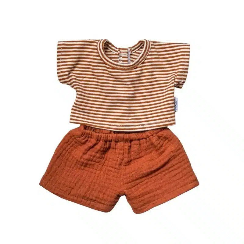 Kledingset Sam - Caramel Stripes