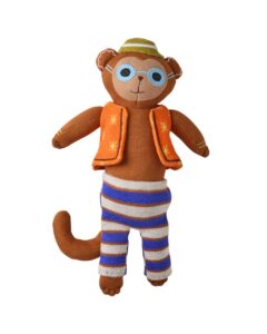 Knitted Soft Toy Monkey- Harry