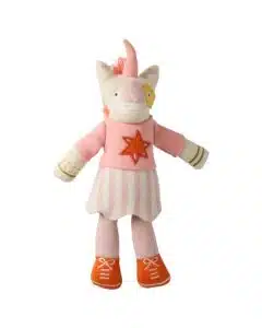 Knitted Soft Toy Unicorn-Tina