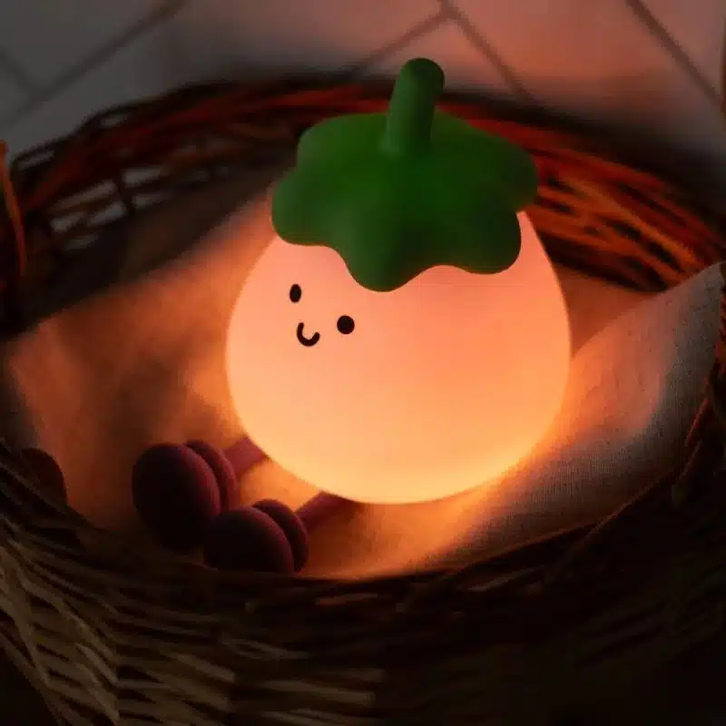 LED Lamp - Eggplant
