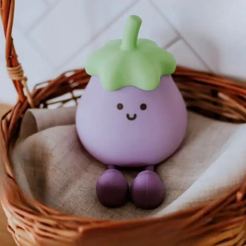 LED Lamp - Eggplant