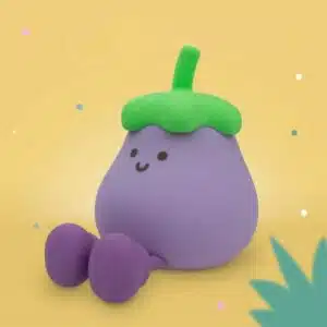 LED Lamp - Eggplant
