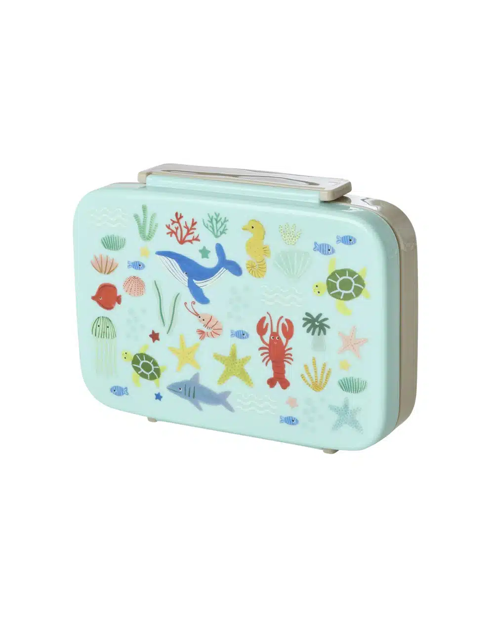 Lunchbox with 6 Rooms - Blue Ocean