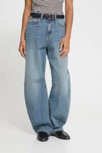 Milana Ballon Pants - Washed Med. Blue