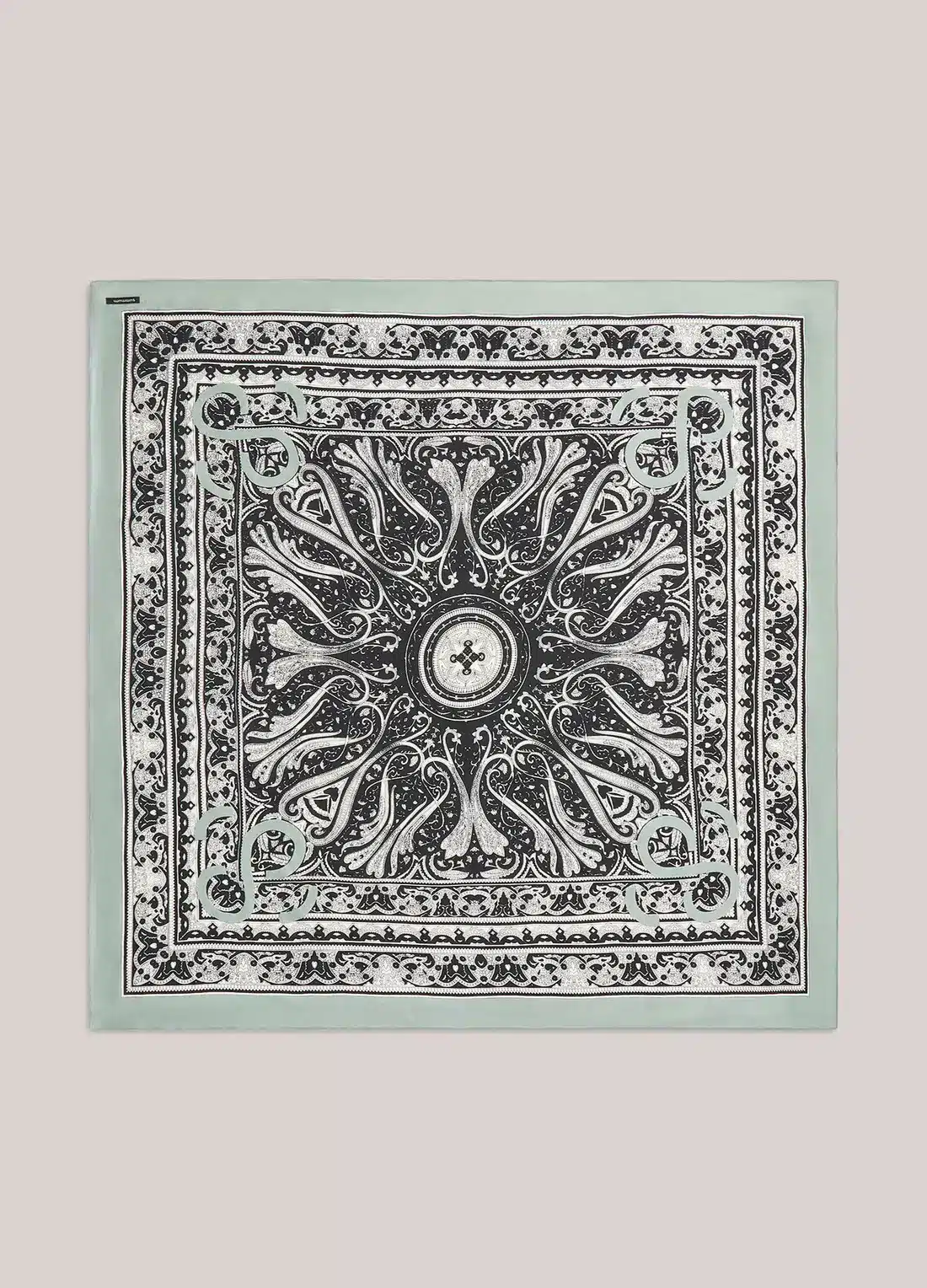 Scarf Square - Emerald Green