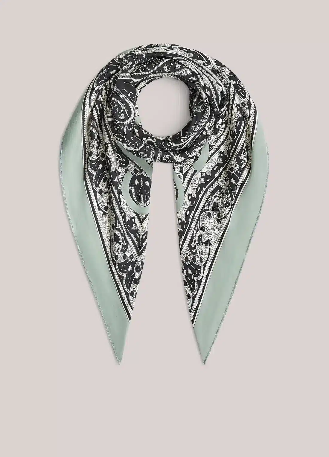 Scarf Square - Emerald Green
