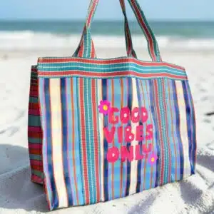 Shopper XL recycled plastic - Good Vibes