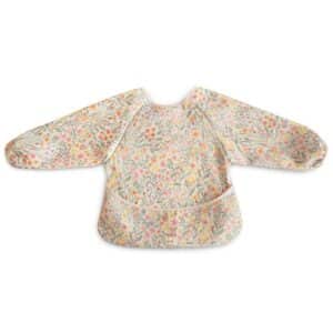 Slabbetje met Lange Mouwen - Pastel Blooms