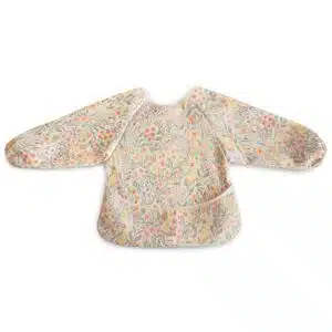 Slabbetje met Lange Mouwen - Pastel Blooms