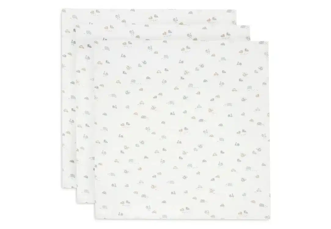 Jollein - 3x Hydrofiele Multidoek 70x70cm – On The Go