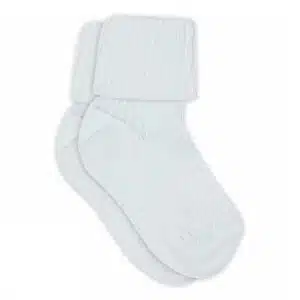 Cotton rib baby socks - Skyway