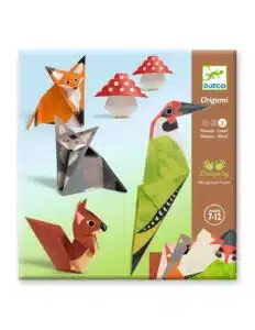 Djeco - Origami Vrolijke Gezichtjes