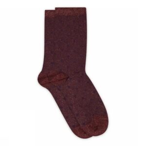 Donna glitter socks - Wine Red 37/39