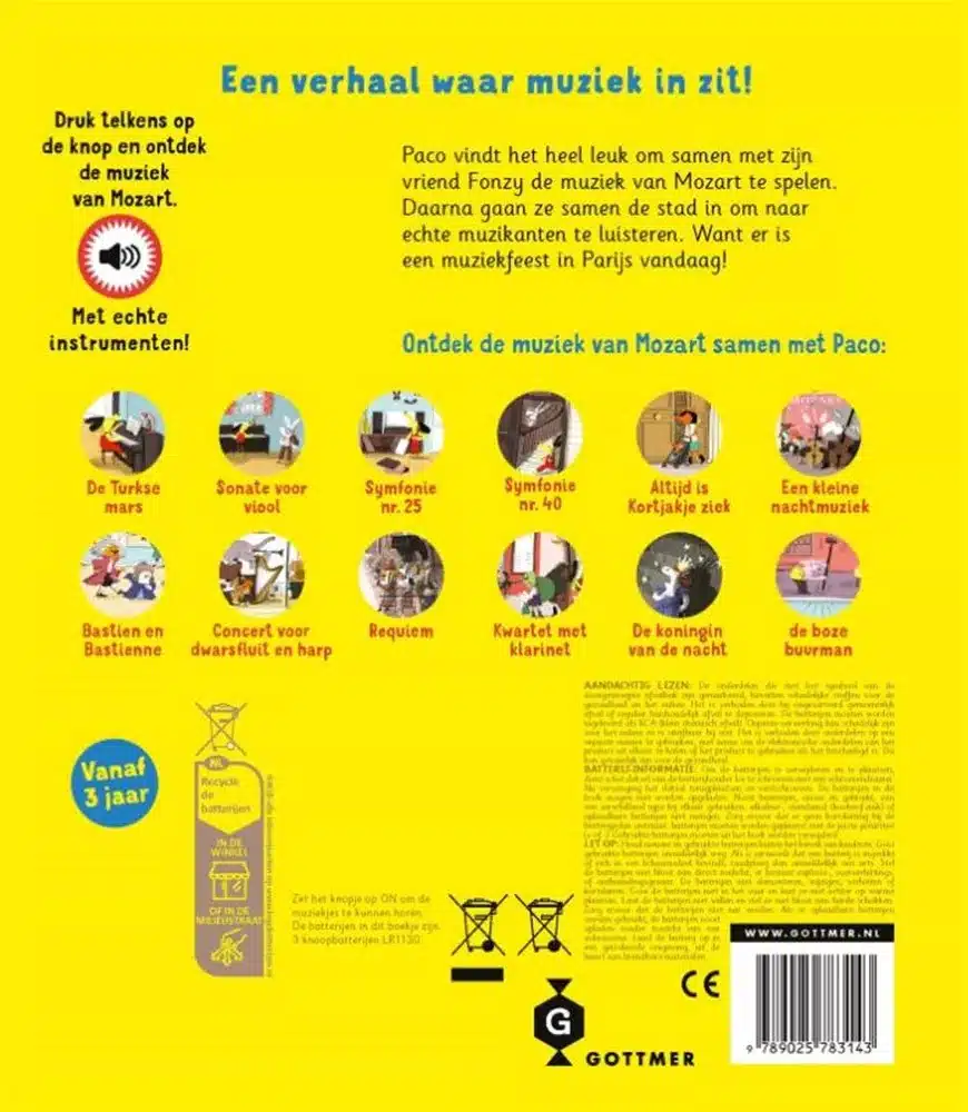 Geluidenboek Het Kleine Verhalen Orkest: De vier jaargetijden
