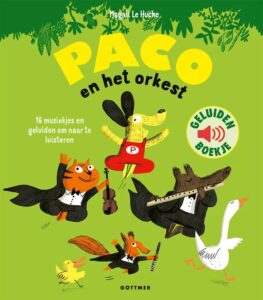 Geluidenboek Het Kleine Verhalen Orkest: De vier jaargetijden