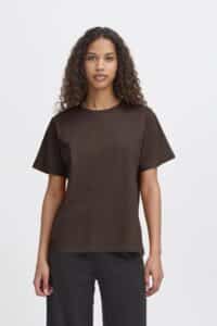 ICHI - Palmer Loose T-Shirt - Coffee Bean
