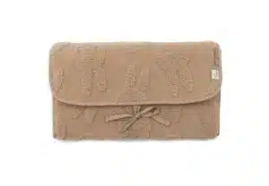 Jollein - Verschoningsmat met Opbergvak Miffy Jacquard Teddy - Biscuit