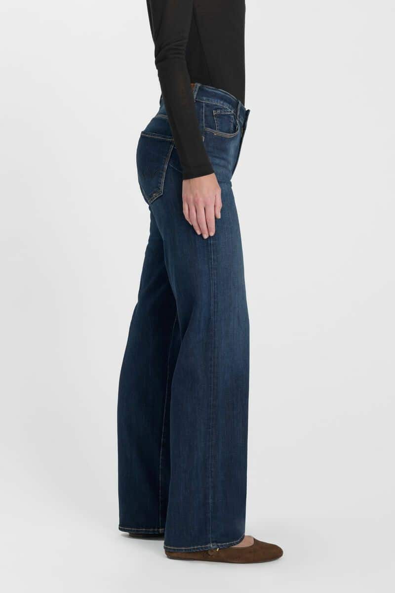 Le Temps des Cerises - Jean Femme Pulp High Astral - Blue