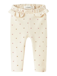 Lil' Atelier - Lalo Tai Slim Legging - Turtledove Heart