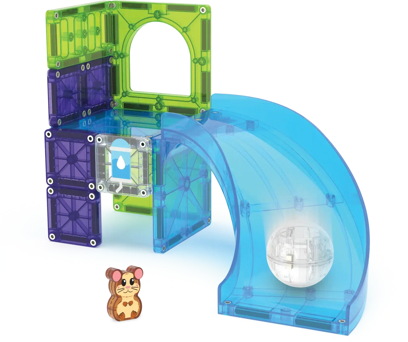 MAGNA-TILES - Hamster Ball 13-Piece Set